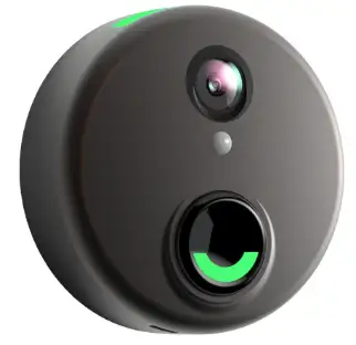 skybell blinking blue and green