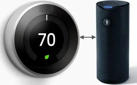 Connect a Nest Thermostat to Alexa