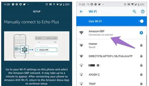 Connect Amazon Echo to Mobile Hotspot