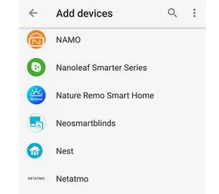 Connect a Nest Thermostat to Google Home