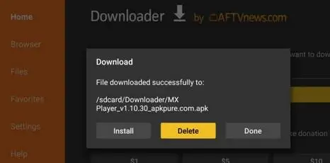 Install MX Player on FireStick