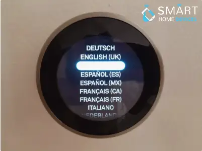 Set up a Nest Learning Thermostat