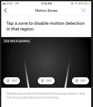 ring motion schedule not working