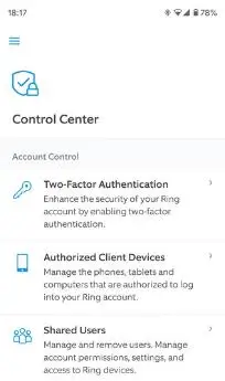 Use Ring Control Center To Protect Privacy