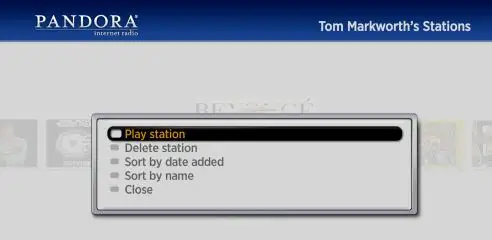 Delete a Station on Pandora