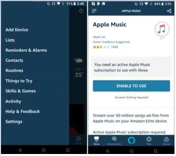 Play Apple Music on Alexa