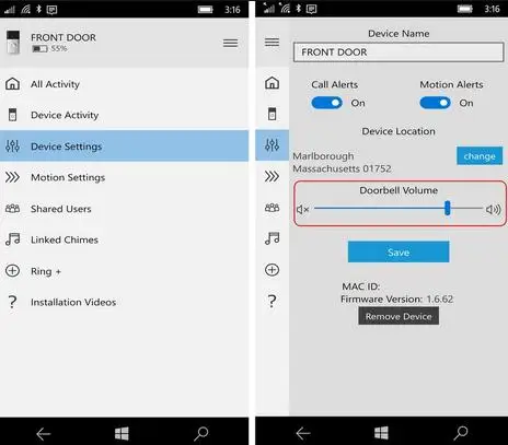 Setup Ring Video Doorbell 3