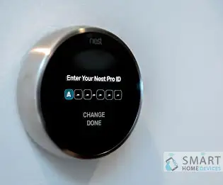 setting up your nest thermostat