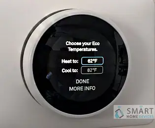 how to get capital letters on nest thermostat