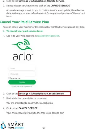 arlo home security setup