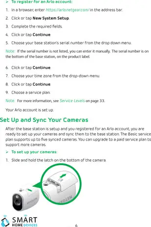 how to set up arlo camera