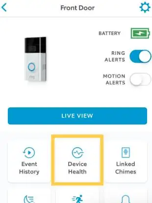 Update Ring Doorbell Firmware