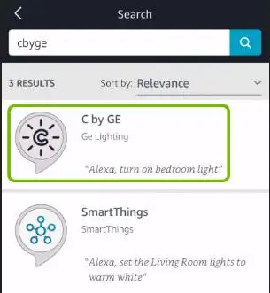 Add a C by GE Smart Light to Alexa