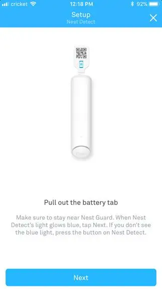 Add a Nest Detect Sensor to a Nest Secure