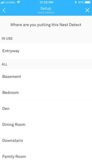 Add a Nest Detect Sensor to a Nest Secure