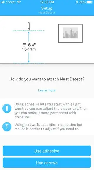 Add a Nest Detect Sensor to a Nest Secure