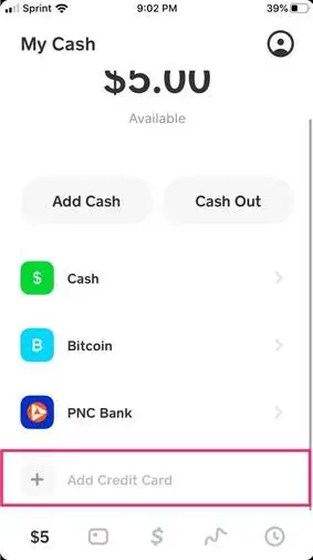 Add a Credit Card to Cash App Account