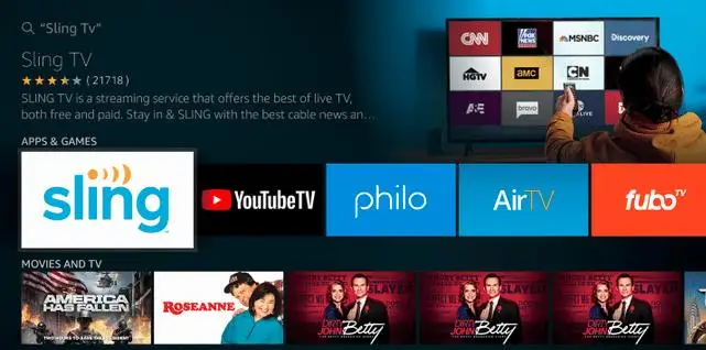 Install and Watch Sling TV on Firestick