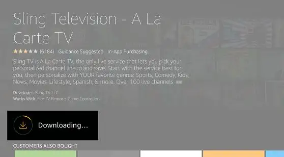 Install and Watch Sling TV on Firestick