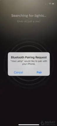 put hue bulb in pairing mode