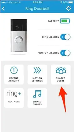 how to accept invite on ring