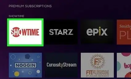 showtime anytime roku