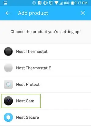 how to update wifi on nest camera