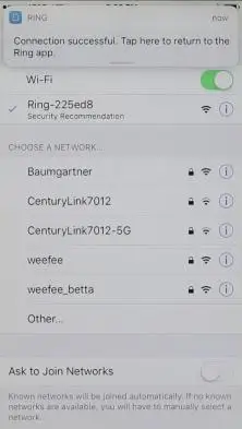 why is my ring doorbell not connecting to wifi