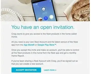 how to change owner on nest account