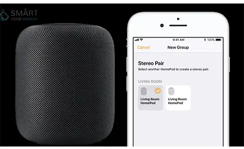 how to pair two homepods