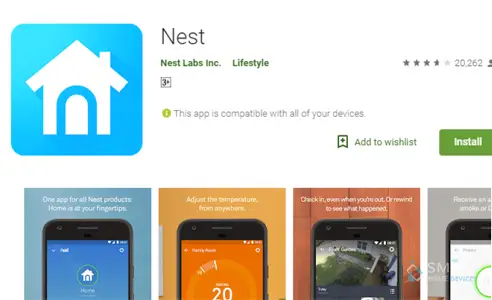 how to connect nest to app