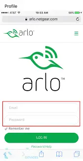 how to update arlo