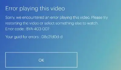 hulu error runtime 2