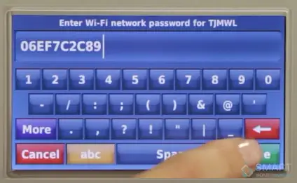 honeywell thermostat how to connect to wifi