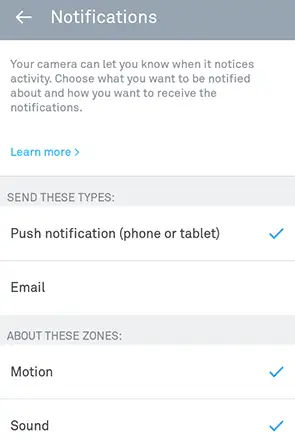 change nest notification sound