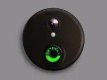 skybell doorbell flashing red and green