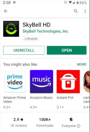 why is my skybell offline