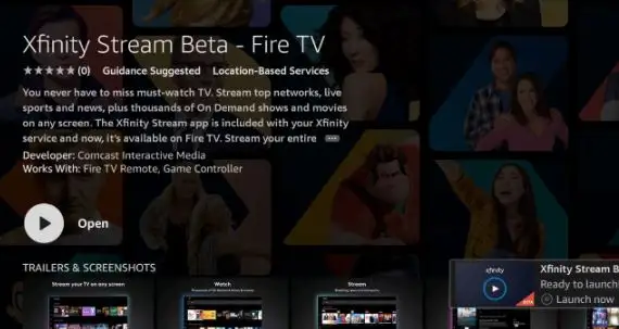 Install Xfinity Stream on Firestick