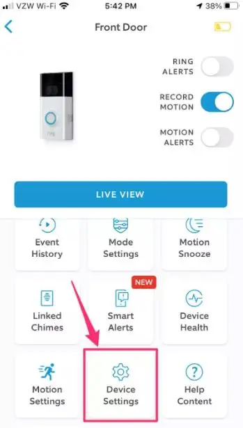 Get Ownership of a Ring Device