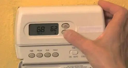 Reset White-Rodgers Thermostat