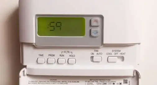 Reset White-Rodgers Thermostat