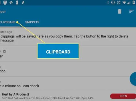 How to Retrieve Items on Your Clipboard for Android