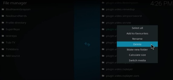 kodi one or more items failed to play firestick