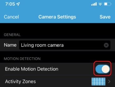 Blink Camera Not Recording Motion