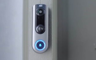 why is my adt doorbell flashing red while charging